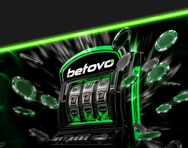 Interfaccia mobile di Betovo con carosello di giochi